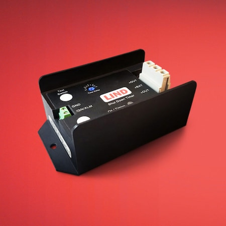 Lind SHUT DOWN TIMER, 0-4 HOUR, W/ TERMINAL BLOCK, UL SDT1230U-023